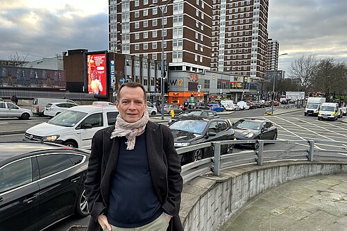 Christophe at Holland Park Roundabout